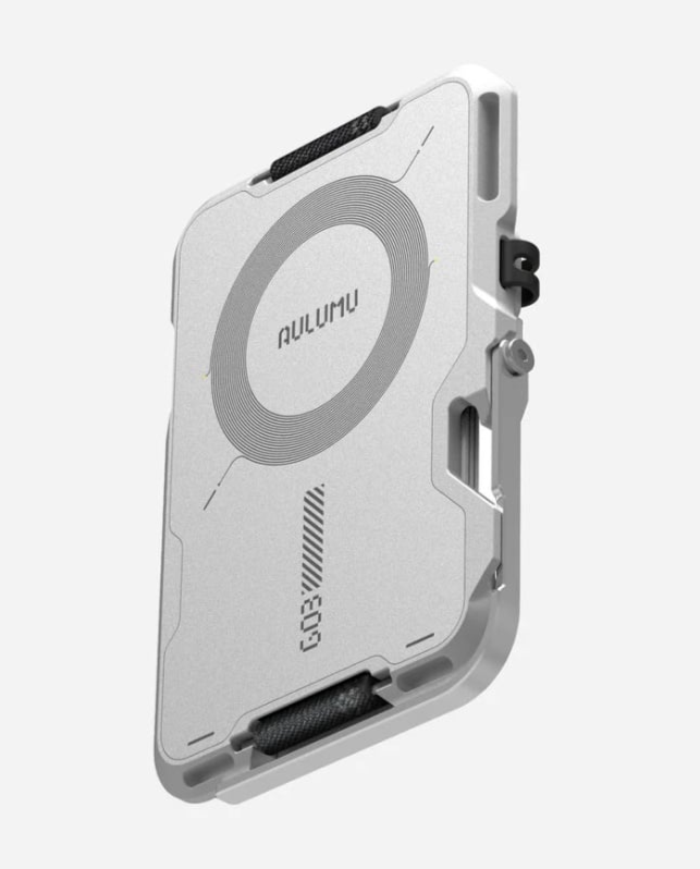 AULUMU Multi-Tool Metal Wallet MagSafe