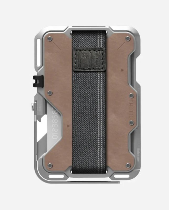 AULUMU Multi-Tool Metal Wallet MagSafe