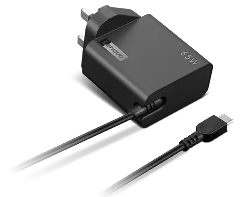 Lenovo 聯想 65W USB-C 壁掛式整流器 - 英國插腳 (GX21L58557)