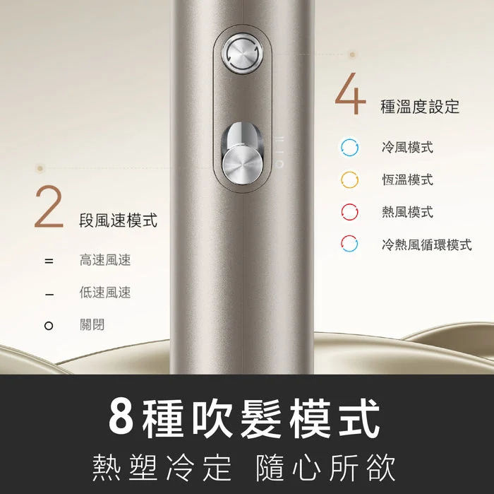 追覓 Dreame Pocket 多功能輕巧折疊高速負離子風筒