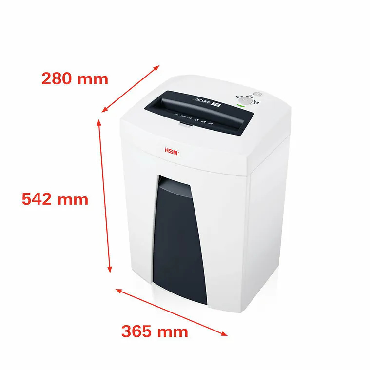 HSM Securio C18 粒狀 (3.9x30mm) 25L 8-9張 碎紙機 (德國製造)