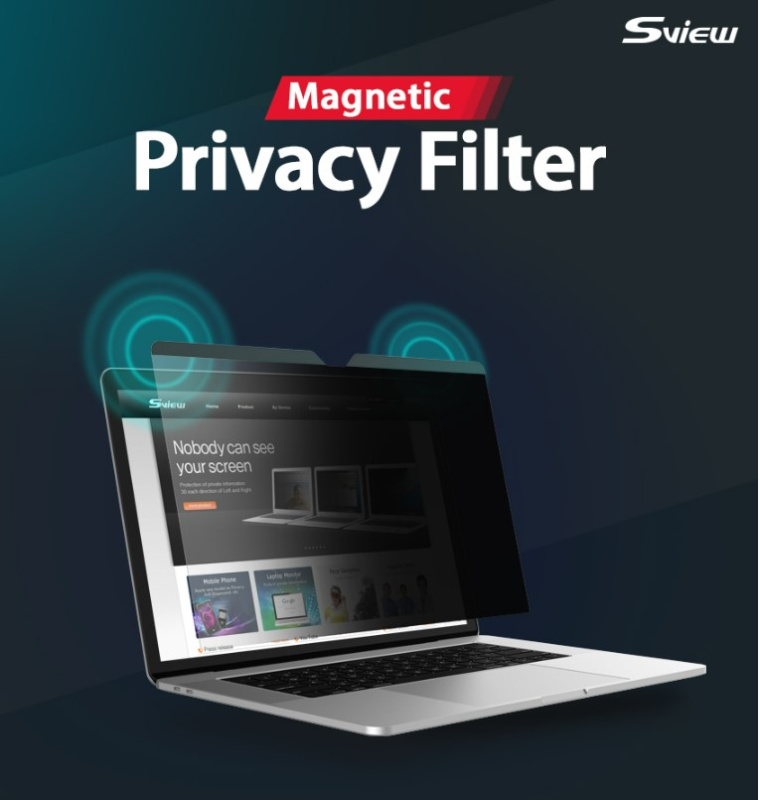 Sview Magnetic Privacy Filter for MacBook Pro(M1&M2) 13″