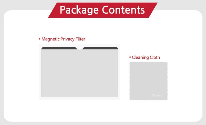 Sview Magnetic Privacy Filter for MacBook Pro(M1&M2) 13″