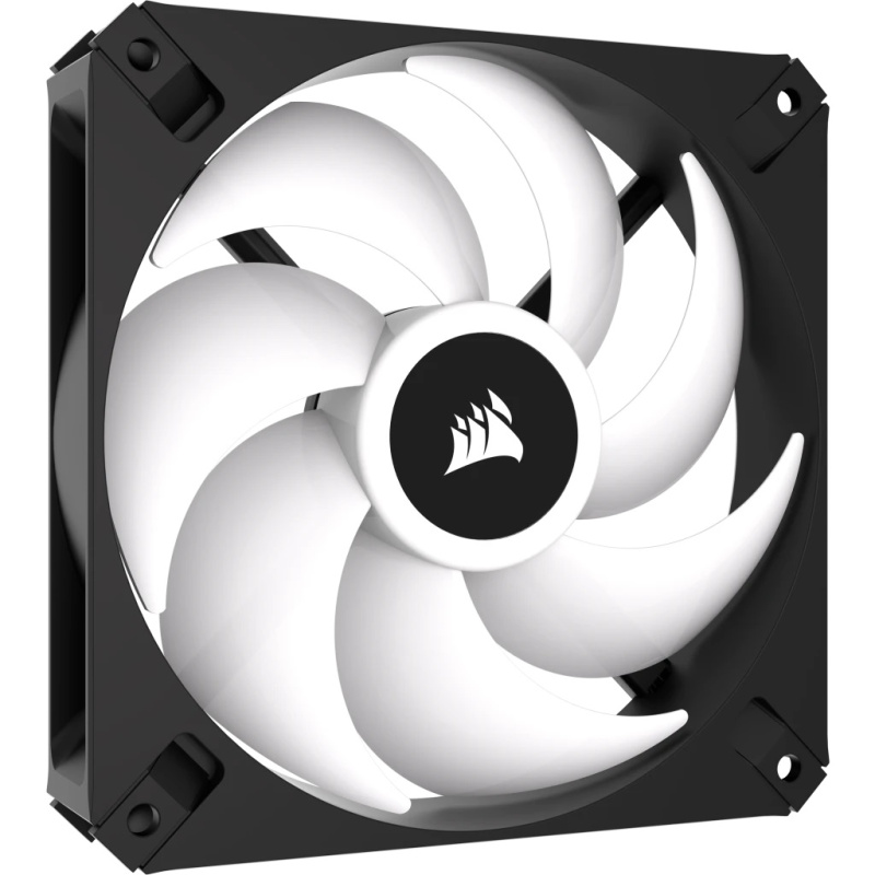 CORSAIR iCUE AR120 Digital RGB 120mm PWM Fan (Single / Triple Pack) ( BLACK / WHITE )