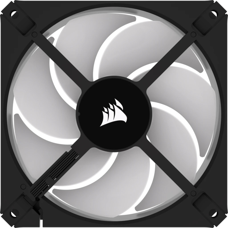 CORSAIR iCUE AR120 Digital RGB 120mm PWM Fan (Single / Triple Pack) ( BLACK / WHITE )