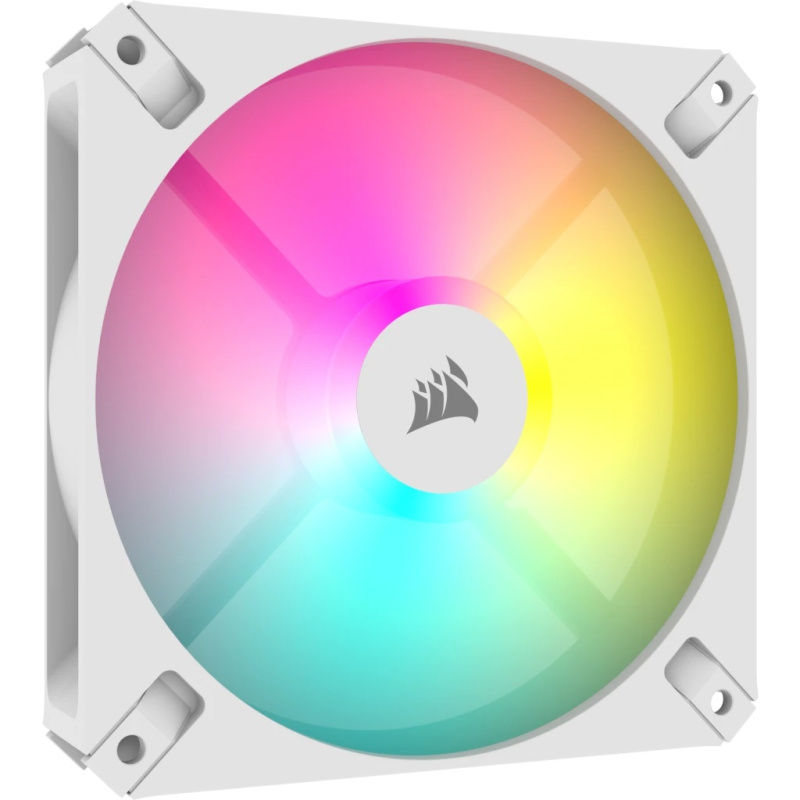 CORSAIR iCUE AR120 Digital RGB 120mm PWM Fan (Single / Triple Pack) ( BLACK / WHITE )