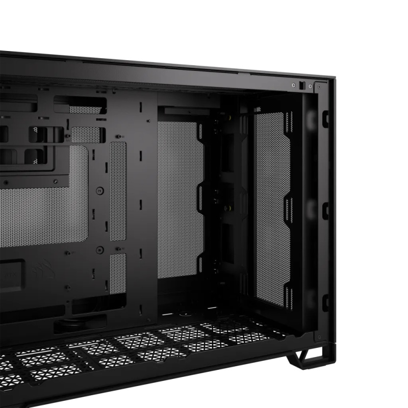 Corsair 2500D AIRFLOW Mid-Tower Dual Chamber PC Case - Black