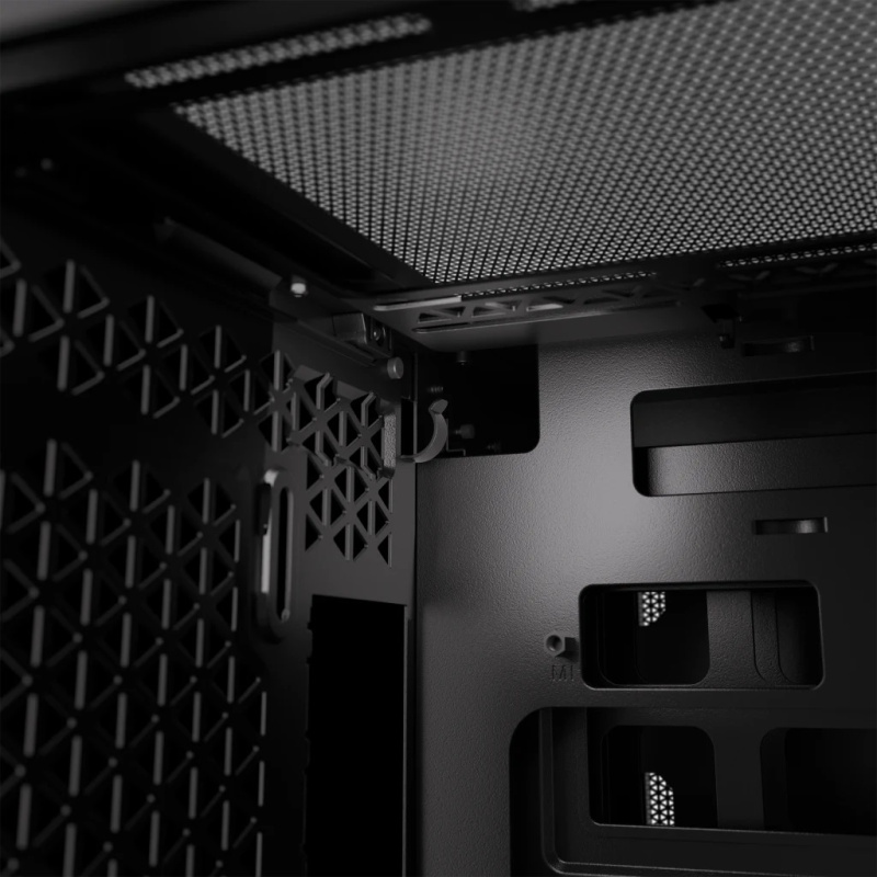 Corsair 2500D AIRFLOW Mid-Tower Dual Chamber PC Case - Black