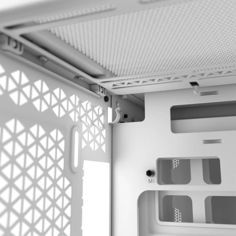 Corsair 2500D AIRFLOW Mid-Tower Dual Chamber PC Case - White