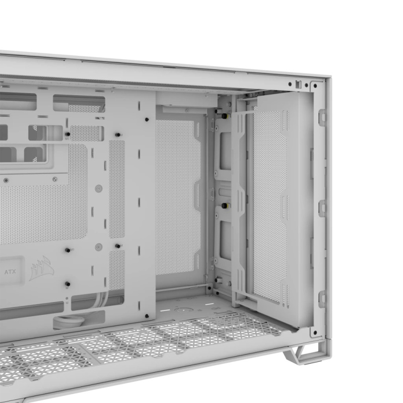 Corsair 2500D AIRFLOW Mid-Tower Dual Chamber PC Case - White
