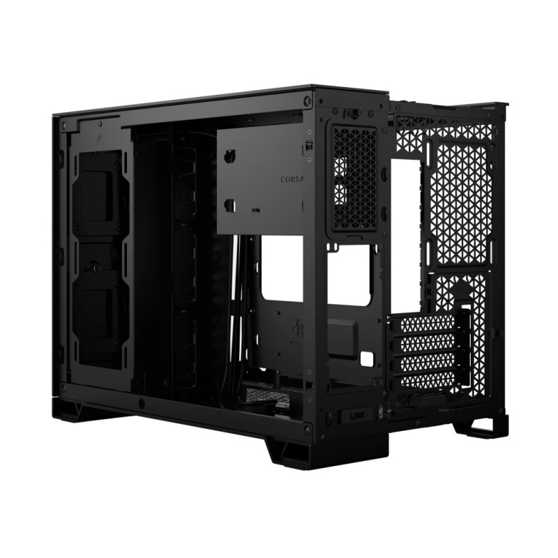 Corsair 2500X Mid-Tower Dual Chamber PC Case - Black