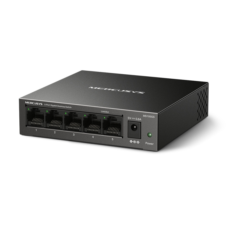MERCUSYS MS105GS 5埠 Gigabit 桌上型交換器