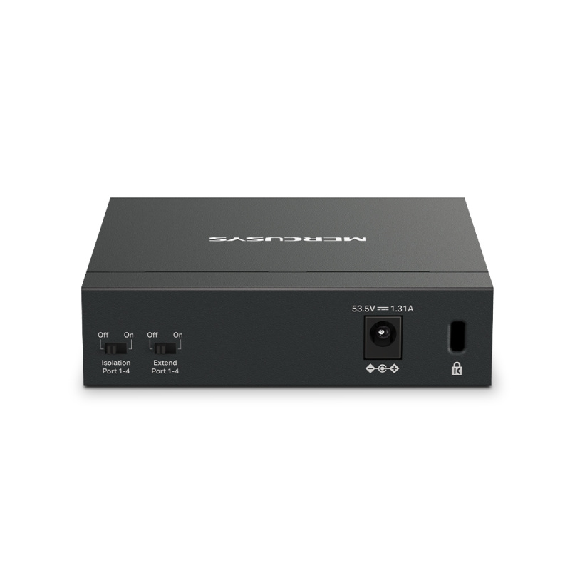 MERCUSYS MS105GP  5 埠 Gigabit 桌上型交換器(含 4 埠 PoE+)