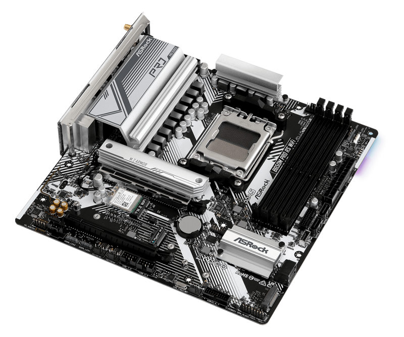 ASRock B650M Pro RS WiFi MATX 主機板 DDR5 [現金優惠 $999]