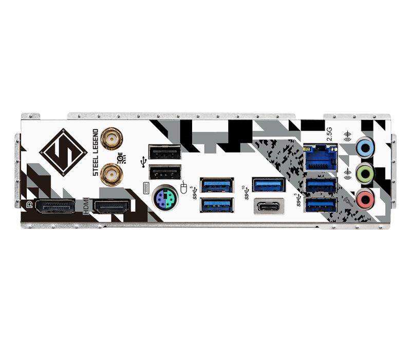 AsRock B760M Steel Legend WiFi MATX 主機板 DDR5 [現金優惠 $1299]