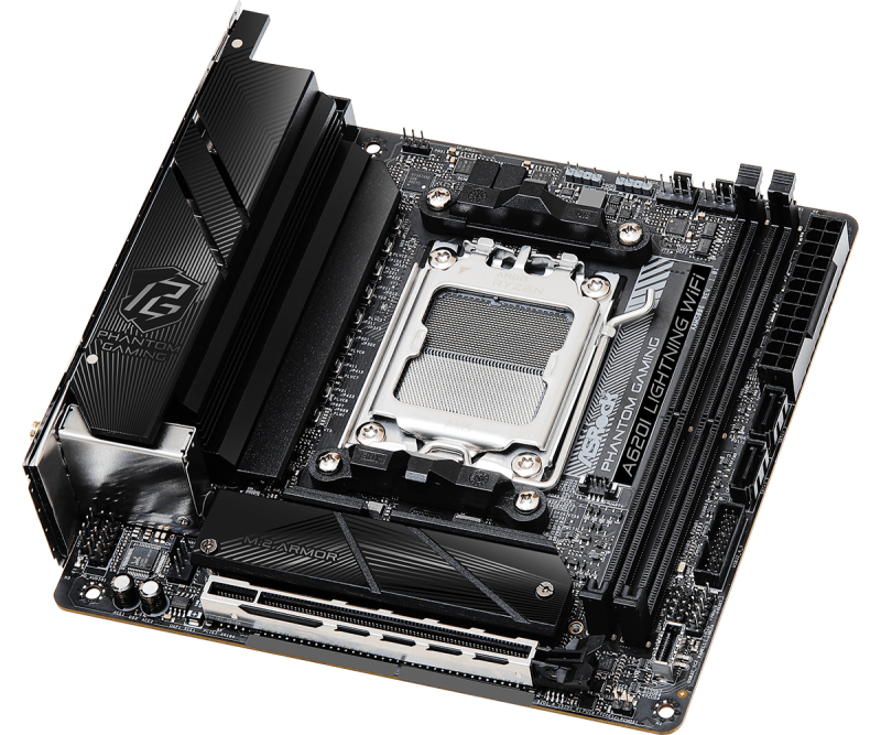 AsRock PHANTOM GAMING A620I Lightning WiFi MINI-ITX 主機板 DDR5 [現金優惠 $1299]