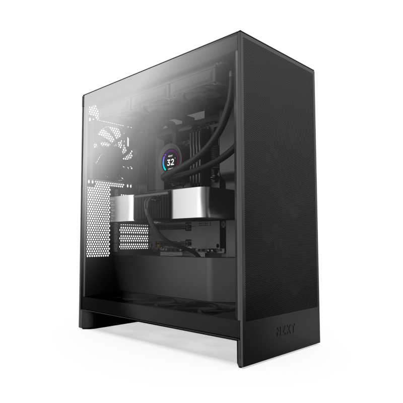 NZXT H7 Flow (2024) Mid-Tower ATX Airflow Case - ( Black / White )