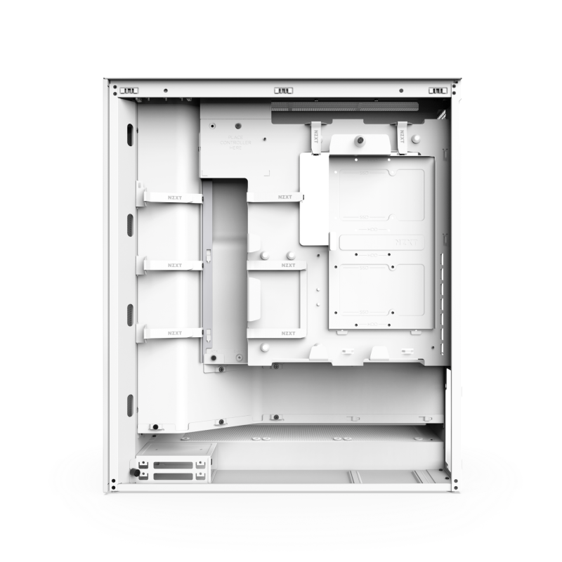 NZXT H7 Flow (2024) Mid-Tower ATX Airflow Case - ( Black / White )