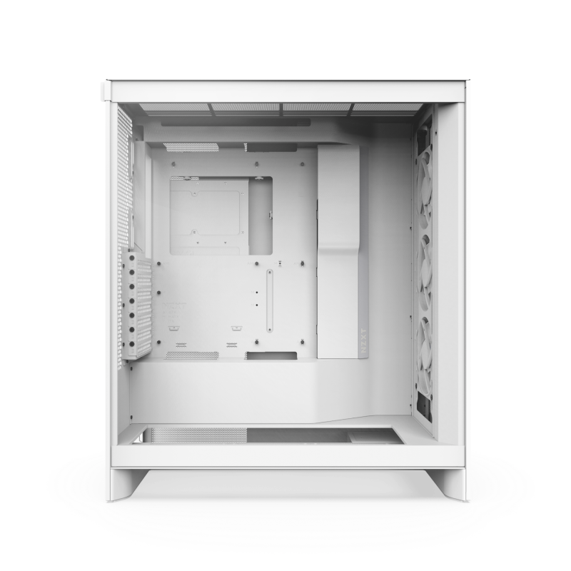 NZXT H7 Flow RGB (2024) Mid-Tower ATX Airflow Case - ( Black / White )