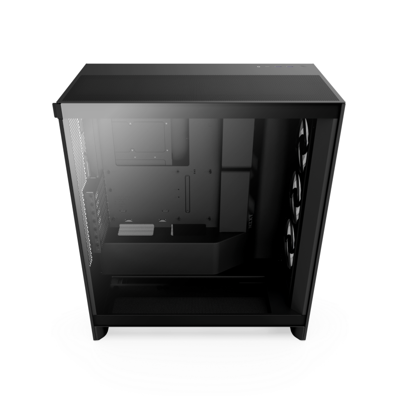 NZXT H7 Flow RGB (2024) Mid-Tower ATX Airflow Case - ( Black / White )