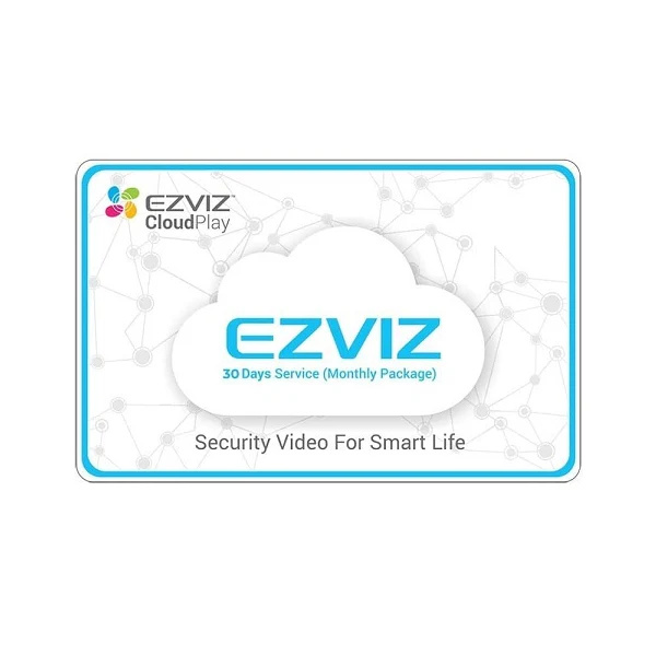 EZVIZ 7-days / 30-days Cloud Card (Yearly)
