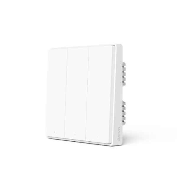 Aqara Smart Wall Switch 智能牆壁開關 D1 (零火線 單/雙/三鍵版)【香港行貨】