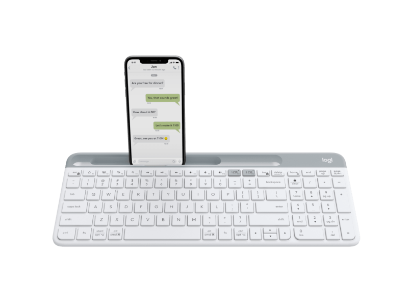 Logitech K580 輕薄多工無線鍵盤 - 英文 (2色) Logitech K580 輕薄多工無線鍵盤 - 英文 (2色)