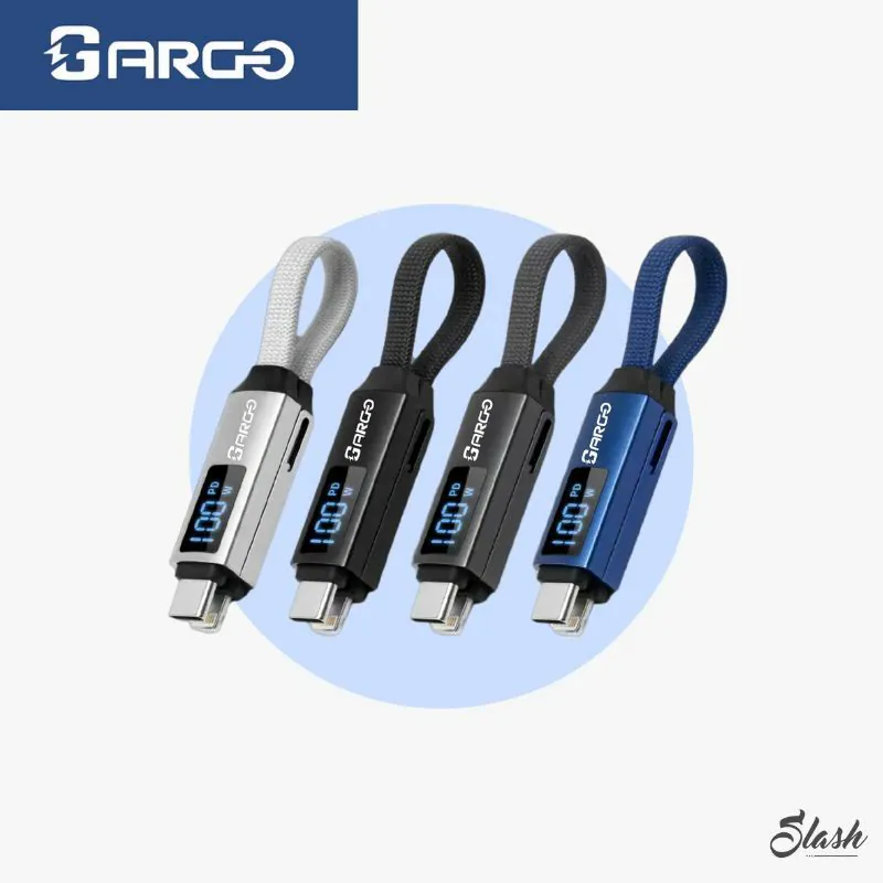 ARGO 3 in 1 LED 磁能傳輸充電線