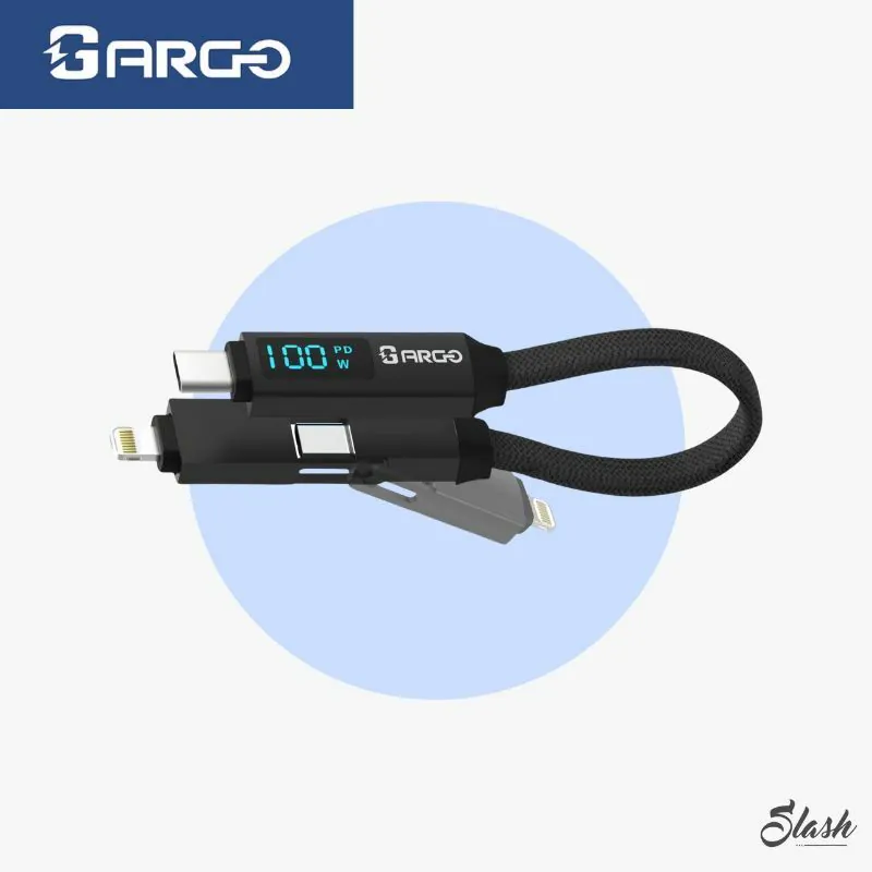 ARGO 3 in 1 LED 磁能傳輸充電線