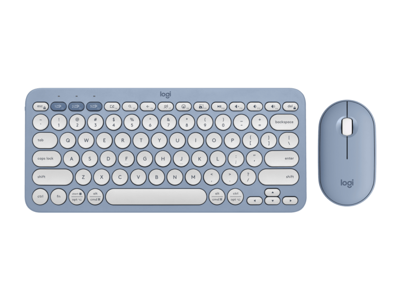 Logitech Pebble 2 Combo 纖薄跨裝置藍牙鍵盤滑鼠組合 (5色)