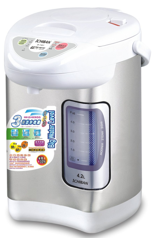 IB-742U (4.2 L 電熱水瓶 (特大水位窗 ; 溫度選擇 , 自冷 , 3種出水) Brand: 1CHIBAN