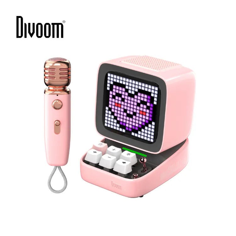 Divoom Ditoo Mic - 卡拉OK像素藍牙喇叭