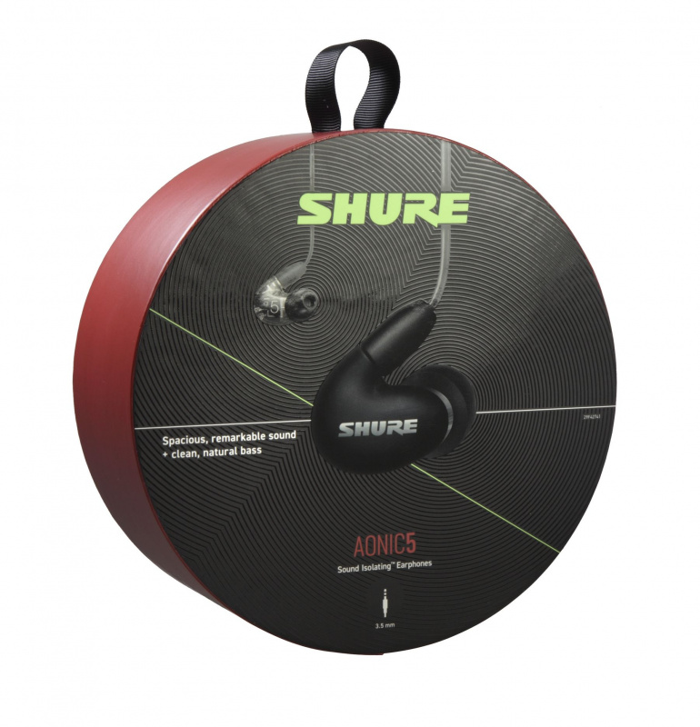 SHURE AONIC 5 專業隔音耳機 - 黑色