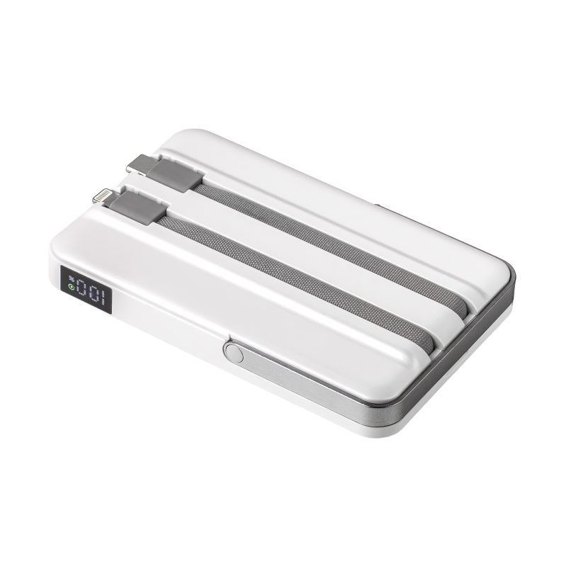 M2K PB100W『Pocket Power 1+』充電寶 @10000mAh - 6合1移動電源磁吸附線充電｜多功能尿袋｜