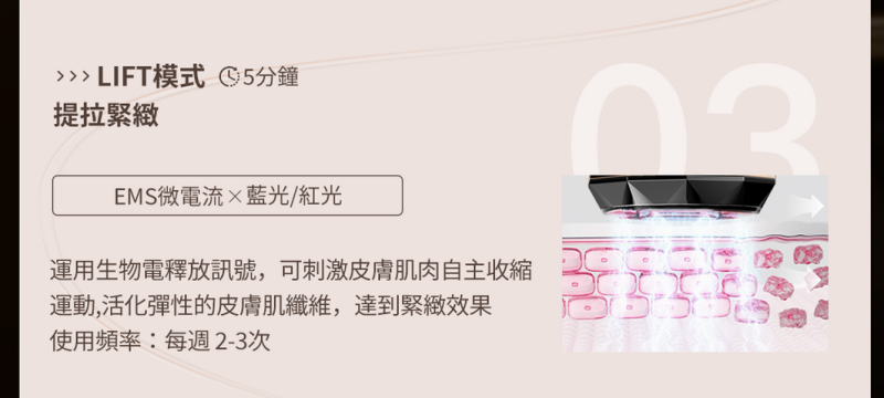 日本ANLAN -18K晶鑽射頻美容儀Pro ADRY31-01A｜射頻儀｜EMS微電流｜多功能美容儀｜導出導入儀｜LED光療機｜家用美容儀【原裝行貨】