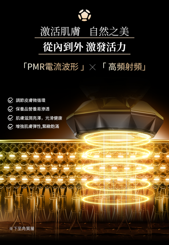 日本ANLAN -18K晶鑽射頻美容儀Pro ADRY31-01A｜射頻儀｜EMS微電流｜多功能美容儀｜導出導入儀｜LED光療機｜家用美容儀【原裝行貨】