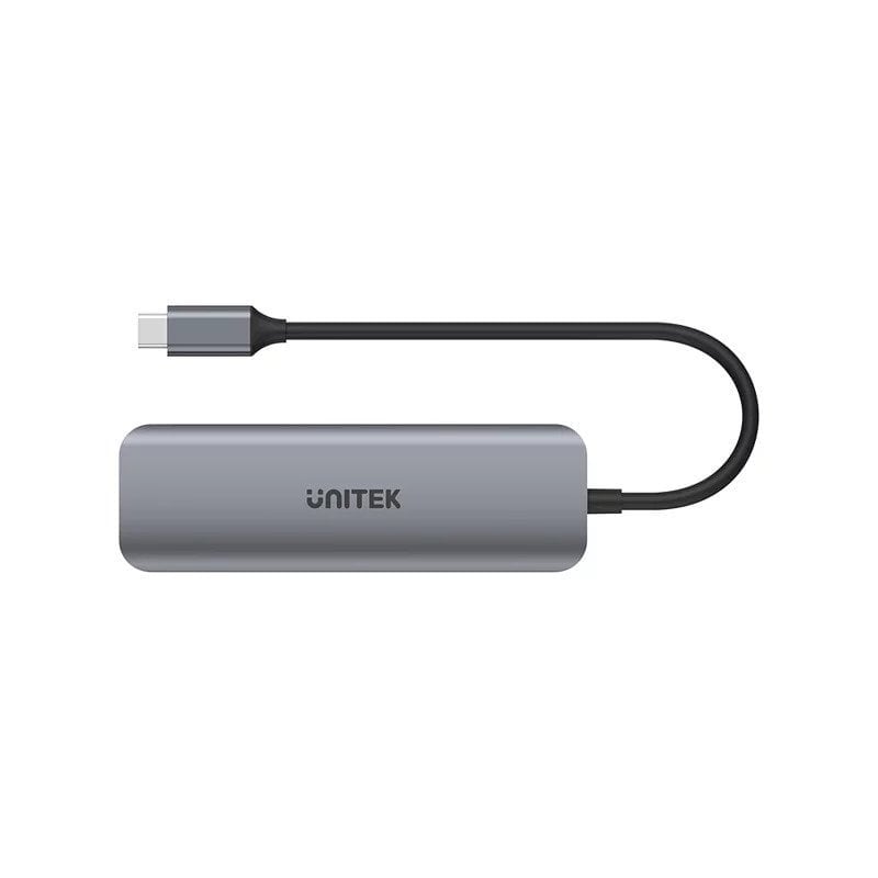 Unitek uHUB P5+ 6-in-1 USB-C Hub with 100W Power Delivery and Dual Card Reader H1107C