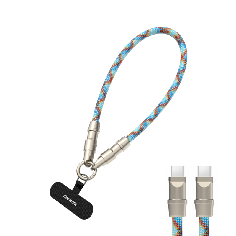 Elementz USB-C to C 100W手繩充電傳輸線 (NHC30)