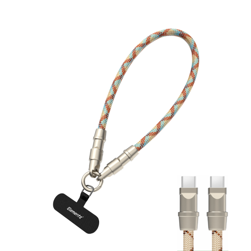 Elementz USB-C to C 100W手繩充電傳輸線 (NHC30)