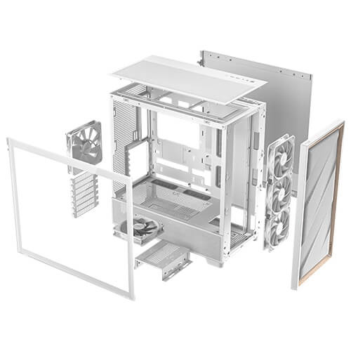 ANTEC FLUX Mid Tower Case ( BLACK / WHITE ) ANTEC FLUX Mid Tower Case ( BLACK / WHITE )
