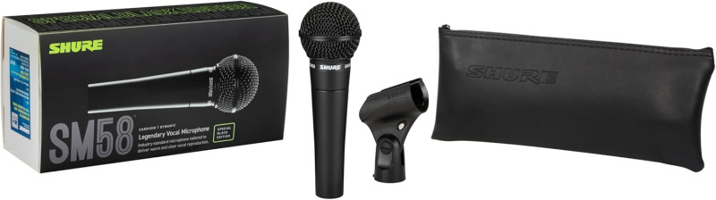 Shure SM58 BLACK edition 黑色特別版 (人聲動圈咪 ) SM58-BLK