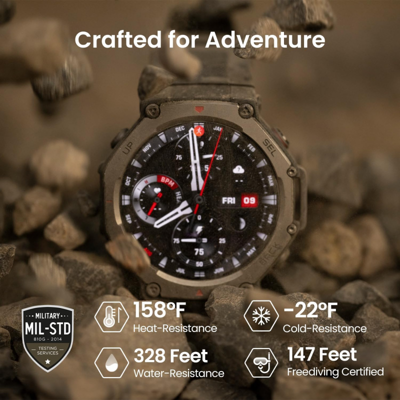 Amazfit T-Rex 3 Smartwatch 智能手錶