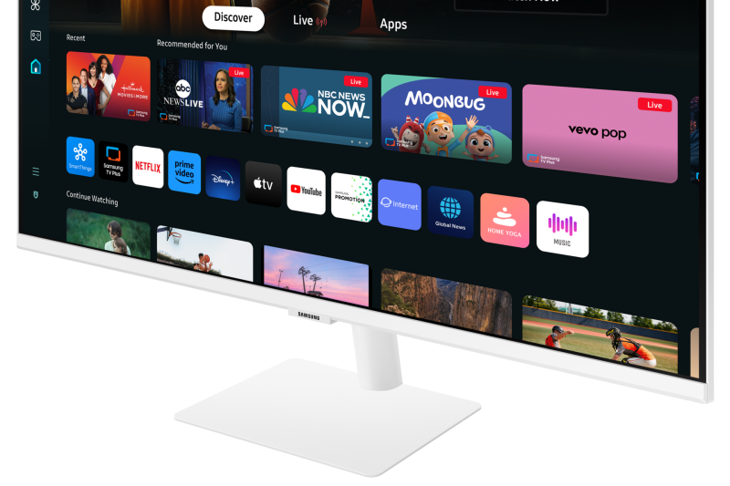 Samsung 32" M7 Smart Monitor (2024) WHITE ( LS32DM703UCXXK )