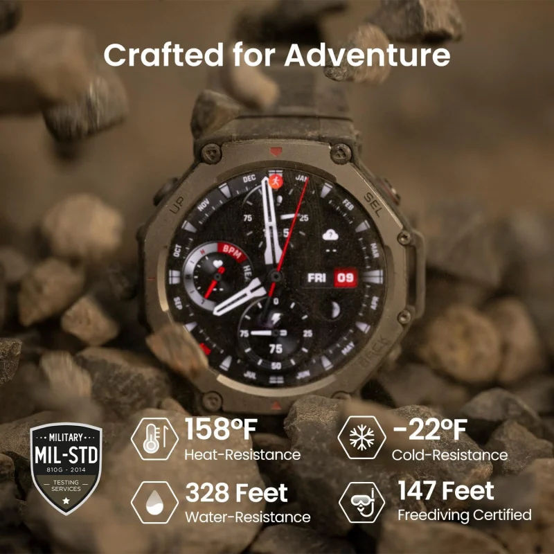 Amazfit T-Rex 3 48mm Smartwatch 智能手錶