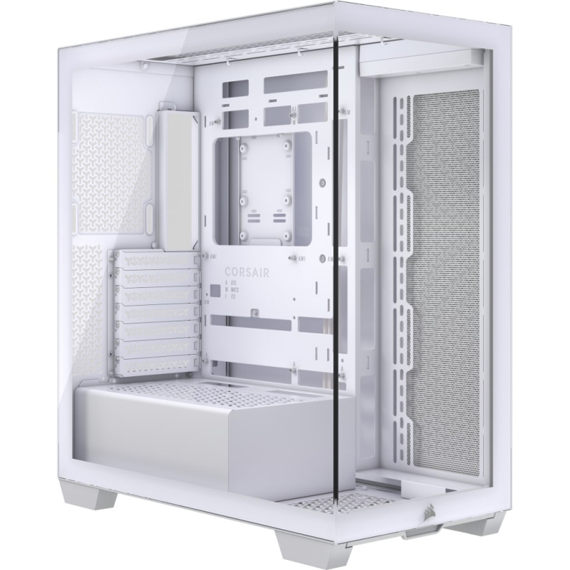 Corsair 3500X Mid-Tower Glass PC Case (Black / White)
