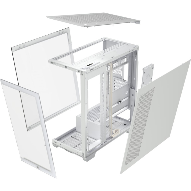 Corsair 3500X Mid-Tower Glass PC Case (Black / White)