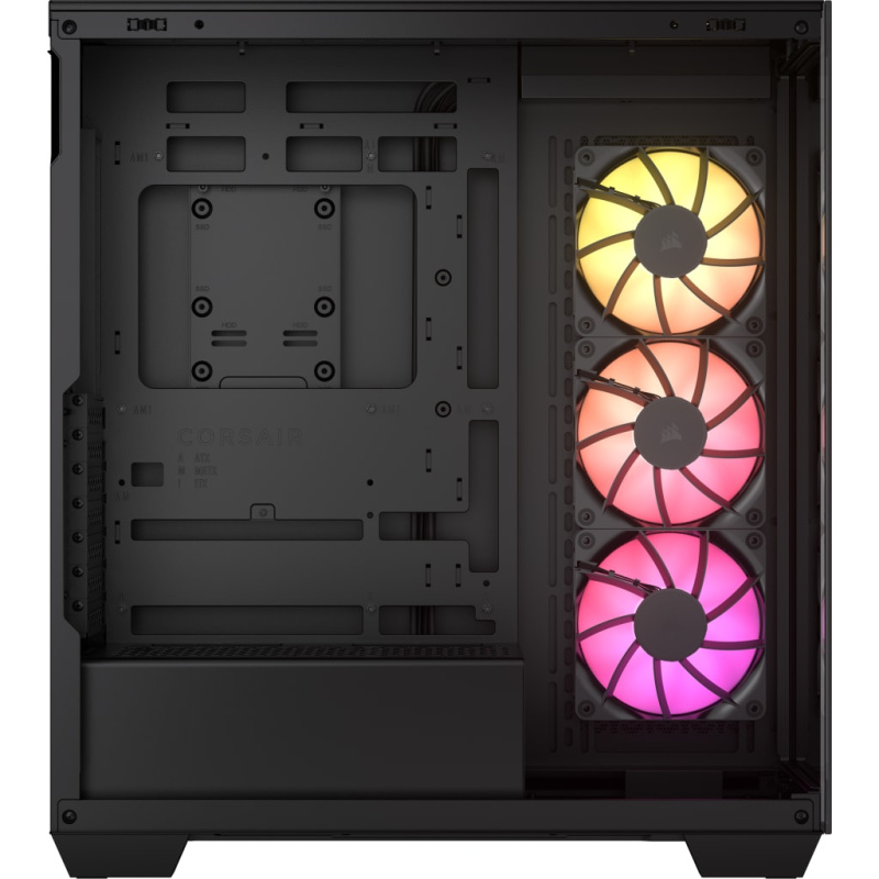 Corsair 3500X ARGB Mid-Tower Glass PC Case (Black / White)