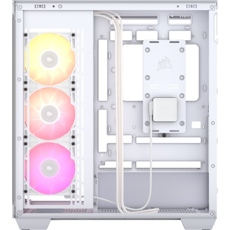 Corsair iCUE LINK 3500X RGB Mid-Tower Glass PC Case (Black / White)