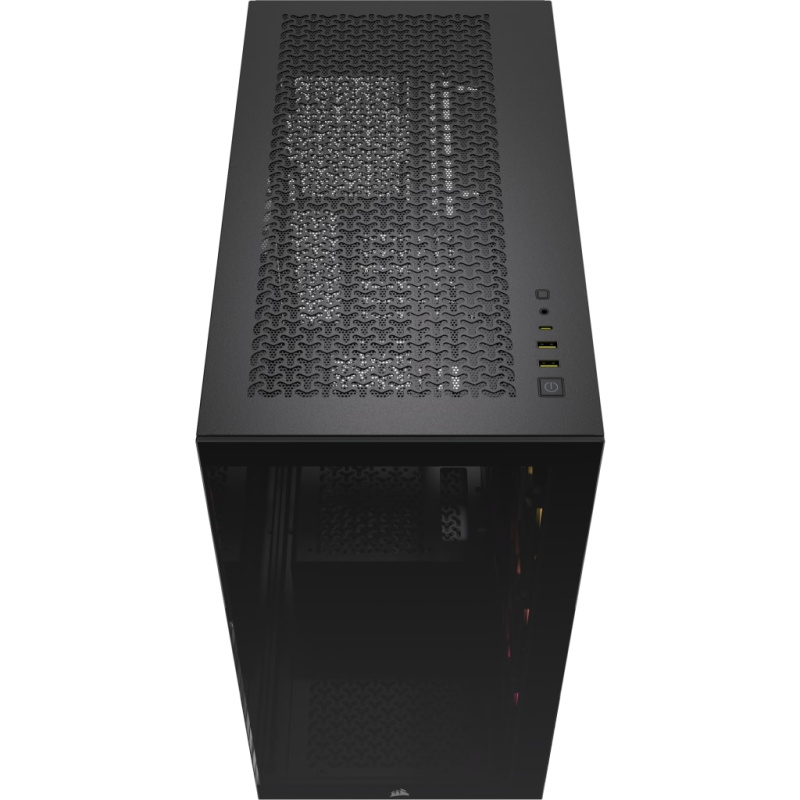 Corsair iCUE LINK 3500X RGB Mid-Tower Glass PC Case (Black / White)