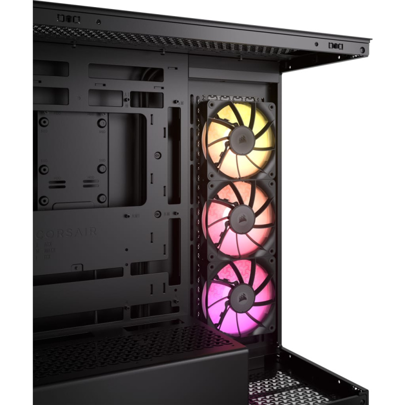 Corsair iCUE LINK 3500X RGB Mid-Tower Glass PC Case (Black / White)